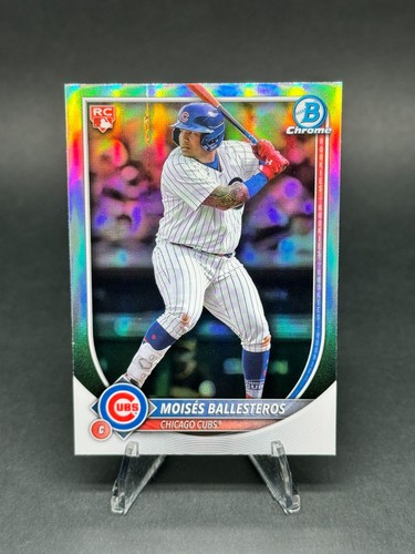 Bowman Chrome 2025 - Moisés Ballesteros #42 Red Rookie (RC) - Envío gratuito