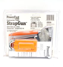 New PowerFast Contractor Tools StrapGun 12-14NME Cable Wire Stapler w/ Belt Clip