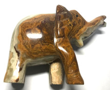 Marmor - Elefanten - Figur,   von  1966 ,   aus   Deutschland  !