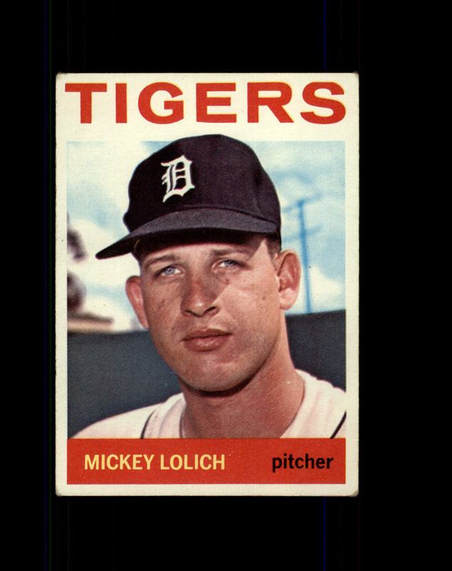 Mickey Lolich 1964 Topps #128 Detroit Tigers
