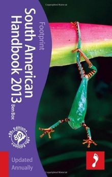 Footprint South American Handbook 2013  von Box, Ben | Buch | Zustand akzeptabel