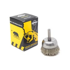 BRUSH RESEARCH BNH16AY120AO BNH16AY120AO 1.750" Small Dia. Cup Brush, 120 Grit