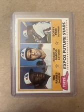 1981 Topps Baseball Tim Raines Roberto Ramos Bobby Pate Montreal Expos Card #479