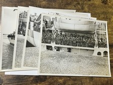 WW2 Photo Lot USS General M. M. Patrick Vintage Photos