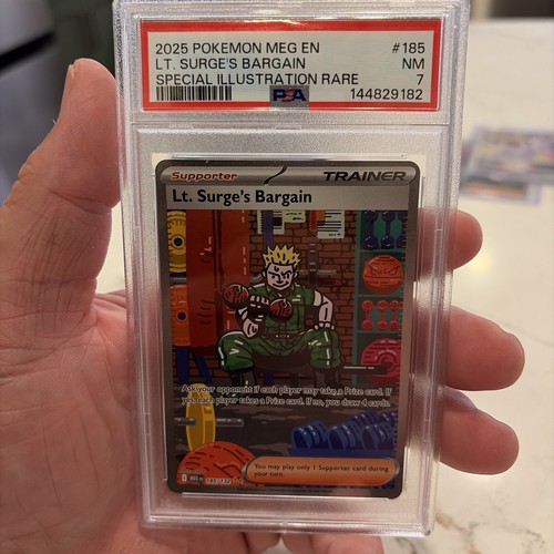 Lt. Surge's Bargain graded PSA 7 for sale on eBay