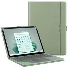 Fintie Sleeve Case for Surface Laptop 8th/7/6/5/4/3/2, 13.5-13.8 Inch Sage