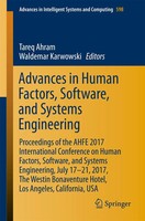 Tareq Ahram (U. A.) | Advances In Human Factors, Software, And Systems...