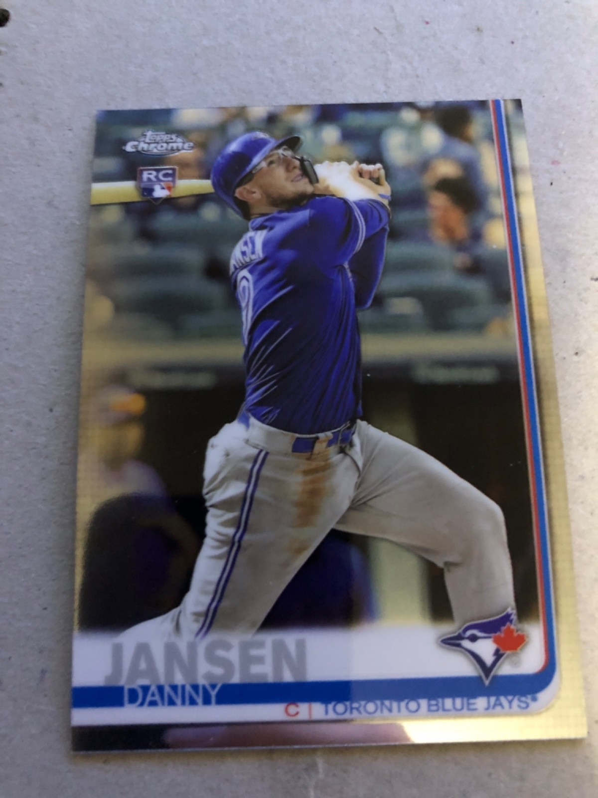 2019 Topps Chrome - Danny Jansen #35 (RC)