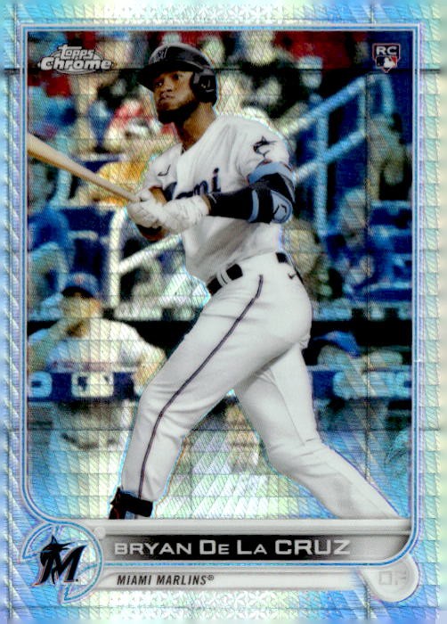 2022 Topps Chrome #216 Bryan De La Cruz Refractor