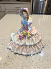 Vintage bone china figurine titled  Day Dream...