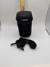 Genuine Cannon Small Camera Case Pouch Bag Black 6 X 3 X 3.5 Approx
