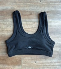 Alo Yoga Sports Bra Size Medium Ribbed