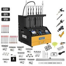 Image of GDI Petrol Fuel Injector Cleaner Tester Ultrasonic injector Cleaning Machine UK