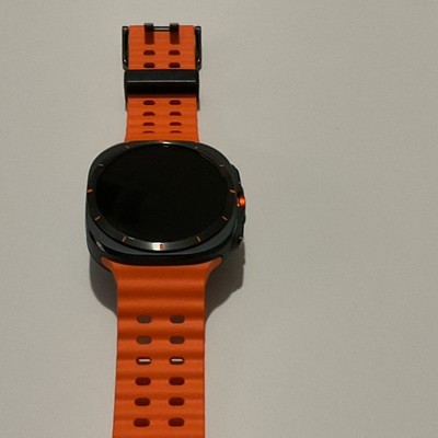 Samsung Galaxy Watch Ultra W/ Orange Band
