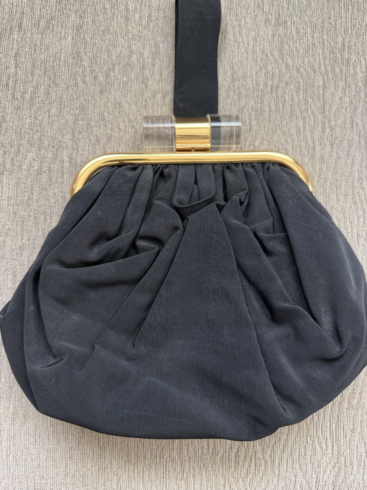 Vintage Coblentz Black Wristlet - image 1