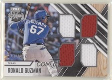 2017 Panini Elite Extra Edition Quad Materials 161/299 Ronald Guzman #QM-RG pn9