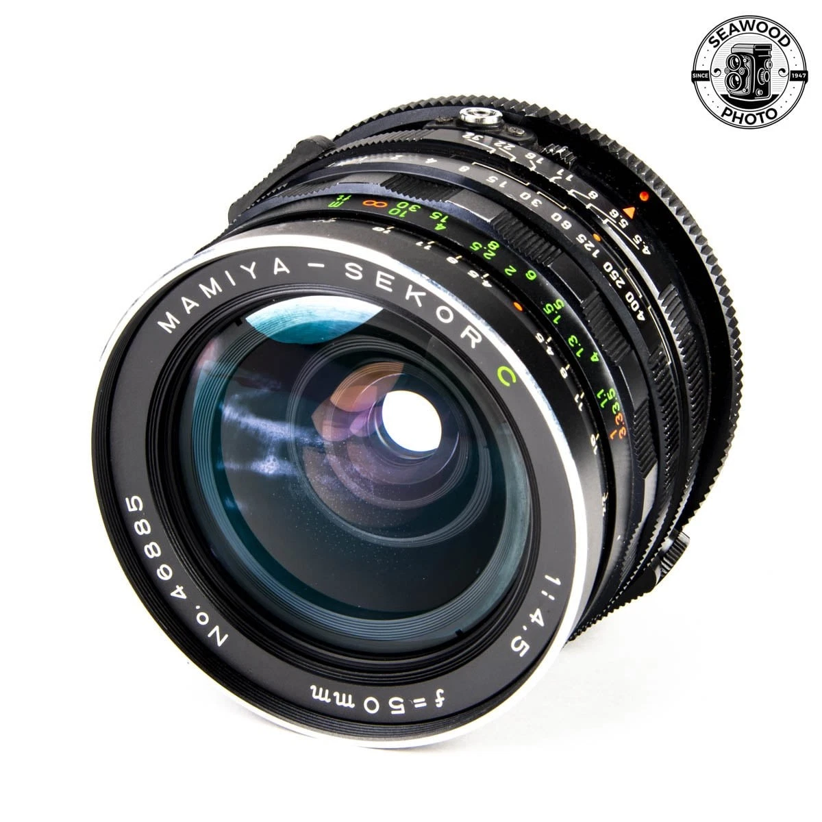 MAMIYA/マミヤ】④045//SEKOR C 1:4.5 f=50mm//21930 50mm Mamiya for