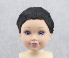 American Girl Dark Brown Realistic Short Boy Wig for 18'' doll Replacement Hair