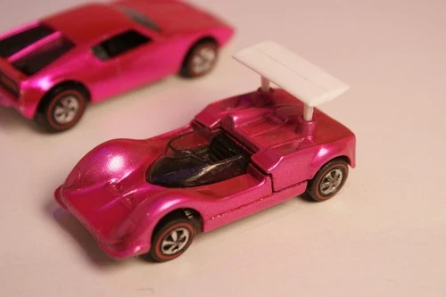 Restored Hot Wheels Redline - Chaparral 2G - Hot Pink!! Free Shipping!!
