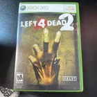 Valve Left 4 Dead 2 Xbox 360 Complete Case disc manual