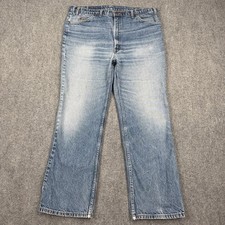Vintage Levis 517 Jeans Mens 38x32 Blue Orange Tab Bootcut Light Wash Canada