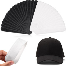 Hat Sweat Liner 30 Pcs Hat Sweat Protector Disposable Cap Sweatband for Women Me