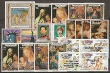 COOK ISLANDS/AITUTAKI 1984/86   Commemorative Sets  MNH