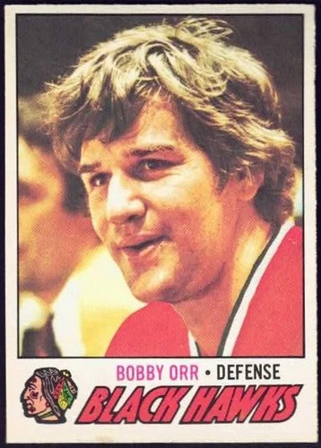 1977-78 OPC CHICAGO BLACK HAWKS BOBBY ORR CARD #251 NR-MINT/MINT CONDITION