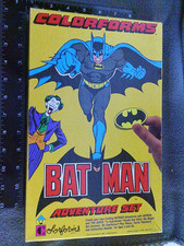 COLORFORMS Vintage 1989 DC Comics BATMAN ADVENTURE Set