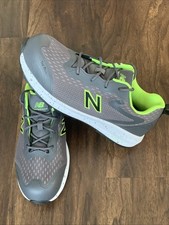New Balance Logic Composite Toe Work Shoes Grey/Green Mens Size 10, 2E Wide New