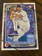 Trey Yesavage - 2024 Bowman Draft 1st - Base/Paper Rookie -  #BD-92 - Blue Jays