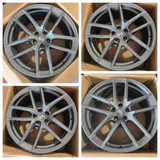 Original Porsche Macan S 20 Oem Wheels Dark Gloss Grey Rims T Gts 1985-obo