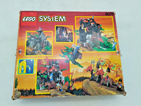 LEGO 6076 Dark Dragon's Den BOX ONLY ORIGINAL BOX Dragon Knights Castle Vintage Knights