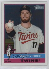 2025 Topps Heritage High Number SP Chrome Bailey Ober #448 1i5e