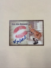 Sara Jean Underwood 2016 Collectors Expo Kiss Card *EXTREMELY RARE CARD*