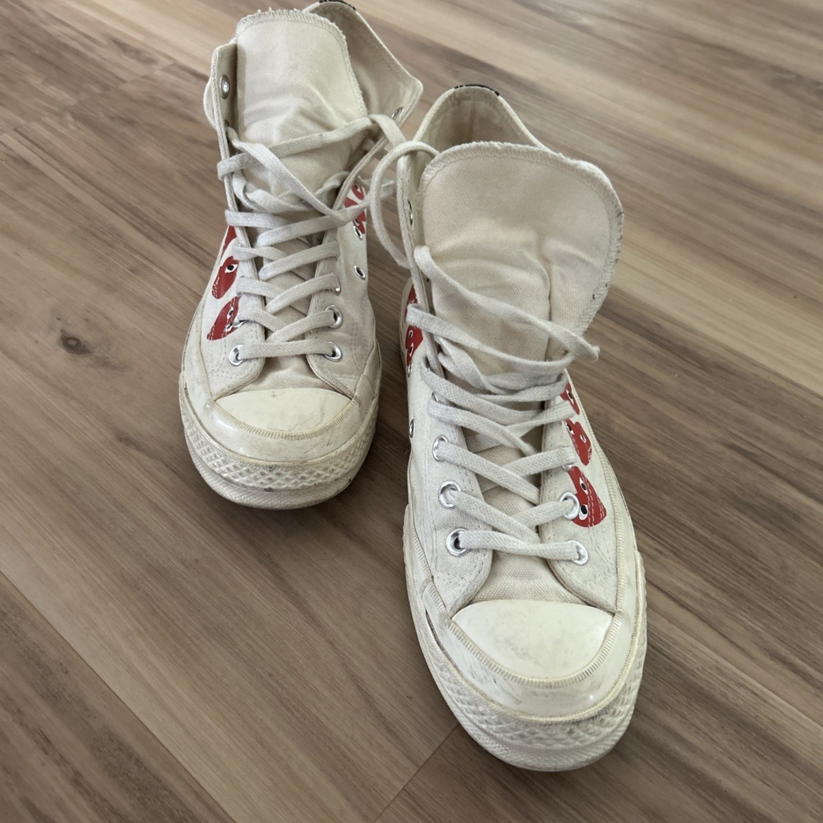 Size 9 - Converse Comme des Garçons Play x Chuck 70 Hi Top Multi