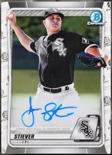 2020 Bowman Chrome - Prospect Autographs Baseball Jonathan Stiever #CPA-JS EX