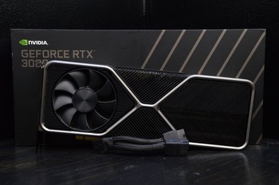 NVIDIA GeForce RTX 3080 Founders Edition 10GB GDDR6X Graphics Card (New Pads)