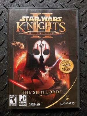Star Wars Knights Of The Old Republic 2 - The Sith Lords PC 4 CD-ROM Set KOTOR