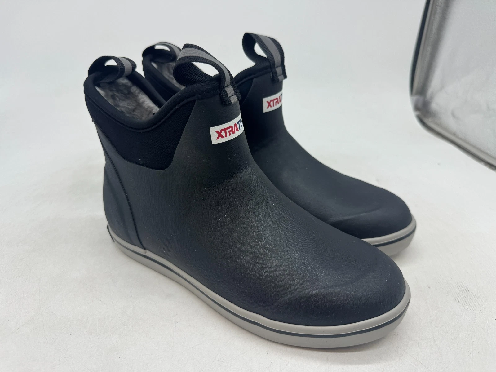Xtratuf Ankle Lined Deck Boots Trolling Fishing Men Black Pull-On Waterproof - 8
Opens in a new wind