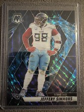 Jeffery Simmons *Genesis* 2025 Panini Mosaic Prizm #81 Tennessee Titans NFL