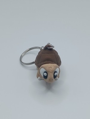3D Printed Jiggle Pet Tortoise Keychain 