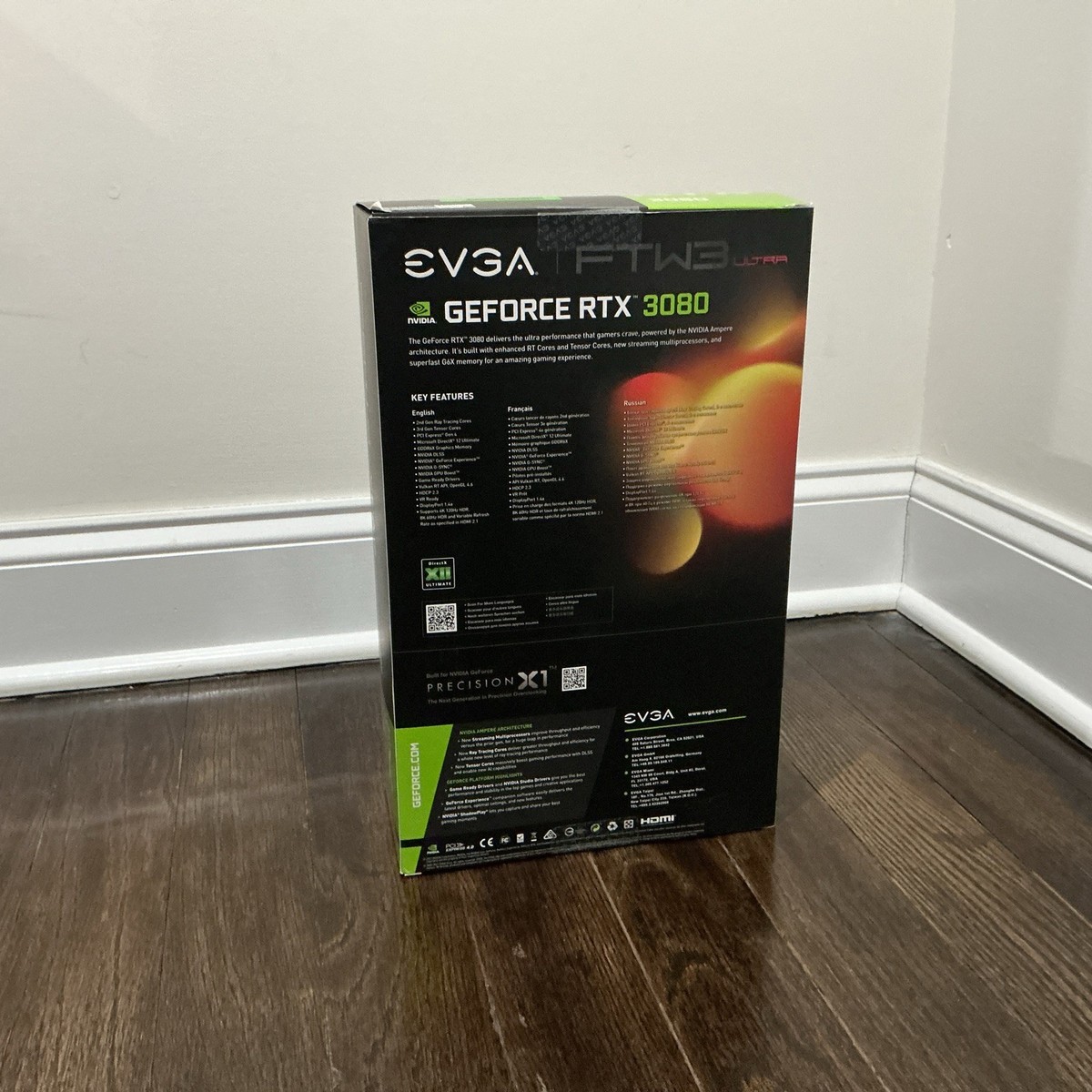 EVGA GeForce RTX 3080 10GB GDDR6X FTW3 Ultra Gaming Graphics Card