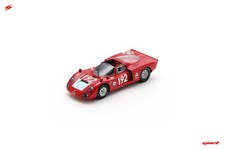 Spark SI034 1/43 Alfa Romeo T33-2 No.192 3rd Targa Florio 1968 Model Car Limited