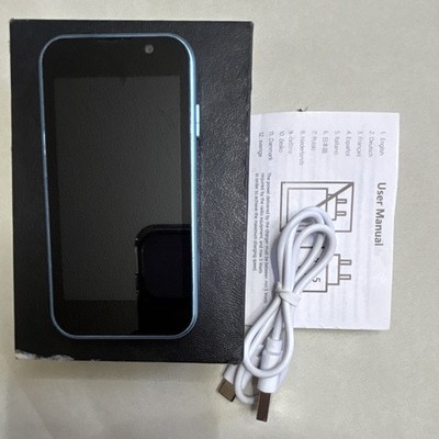 xs18Pro Mini Android Phone Dual SIM.  Smartphone 2G+16G Blue-DOES NOT POWER ON