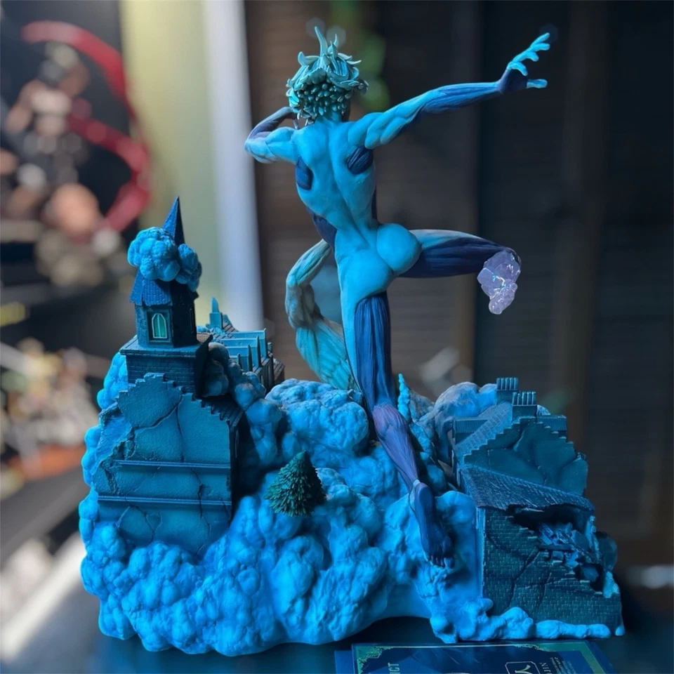 Attack on Titan CHIKARA Studio “Raid on Stohess District” Annie vs Eren Resin - Image 4 of 4