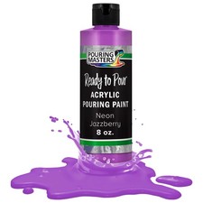 Pouring Masters Neon Jazzberry 8-Ounce Bottle Water-Based Acrylic Pouring Paint