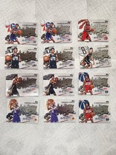 2025-26 Topps Flagship Basketball Clutch City Prospects 12 Card Lot VJ / Fears