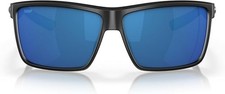 Costa Del Mar Rinconcito Black /blue Polarized Sunglasses 580P High-end TR90