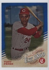 2019 Topps Update Est 1869 Blue Tony Perez Tony Pérez #EST-8 HOF 0u0